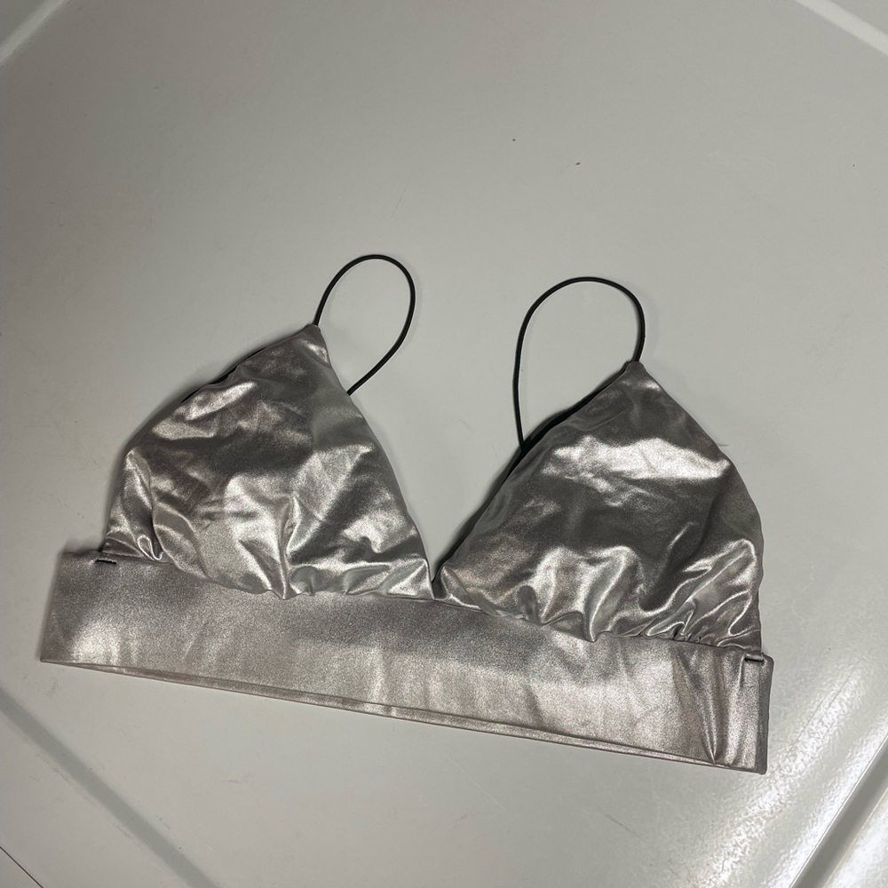 Silver Bralette